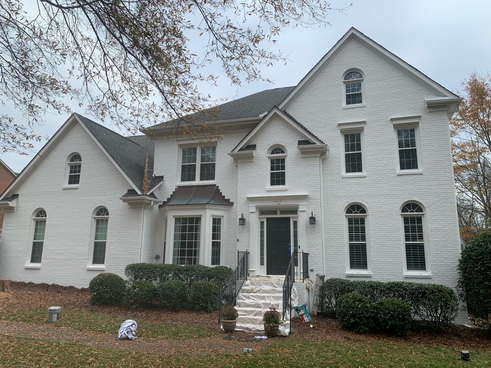 Full exterior painting Myers Park Charlotte NC